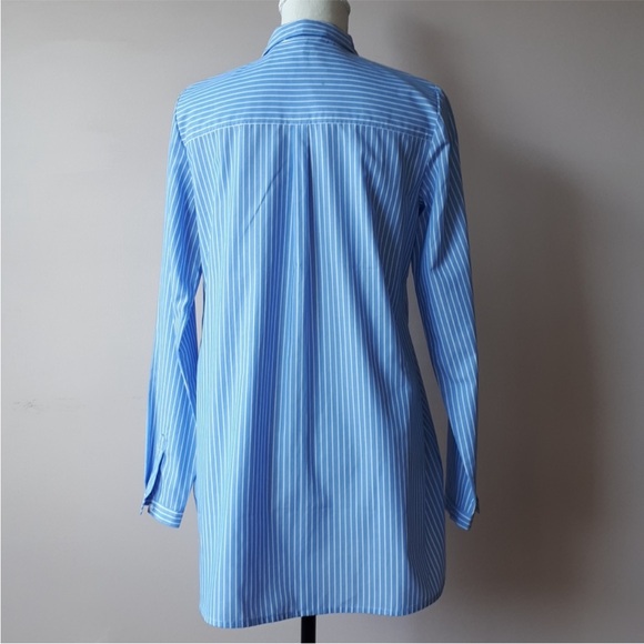 Comma embroidered striped shirt - Picture 2 of 5